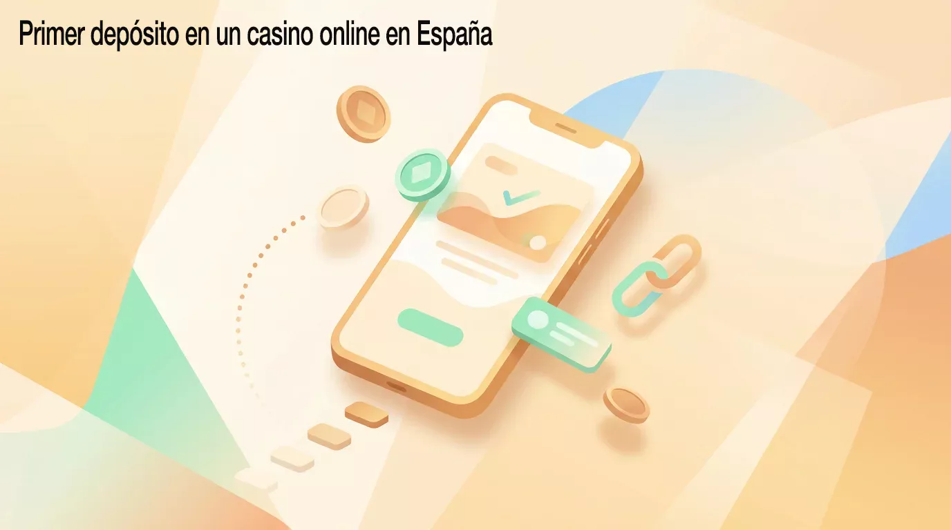 Mano sostiene una tarjeta sobre un terminal de pago sin marca, símbolo de primer depósito